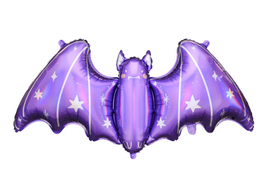 Foil balloon bat purple