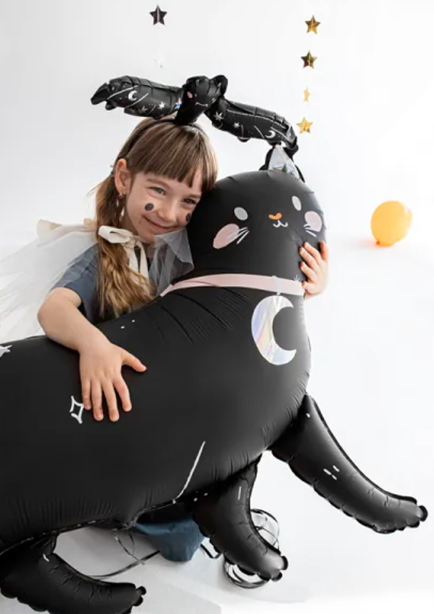 Foil balloon black cat