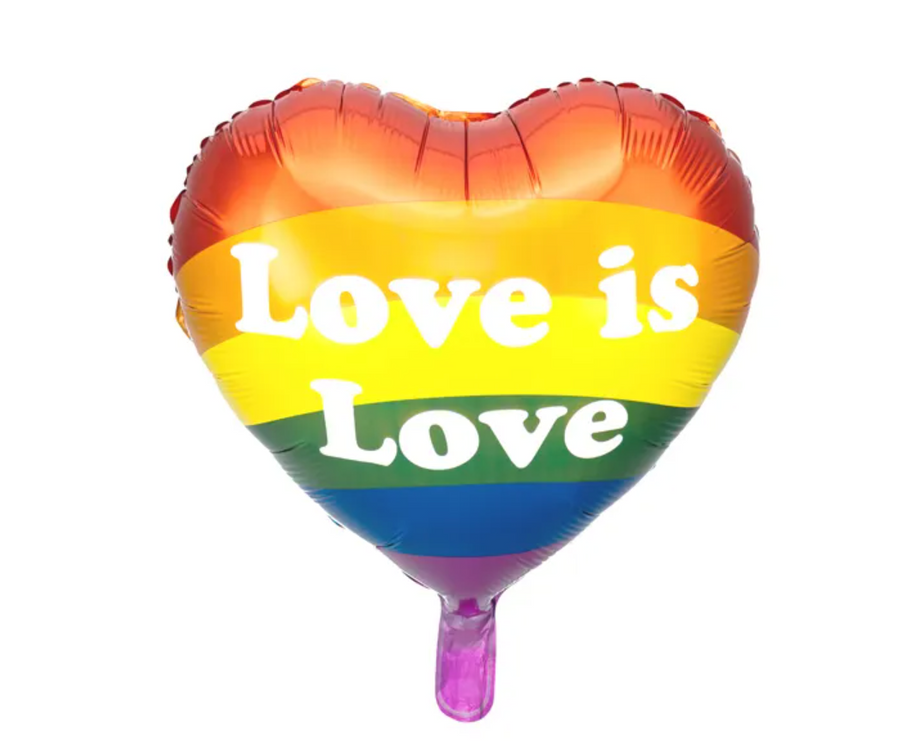 Foil balloon "Love is Love"