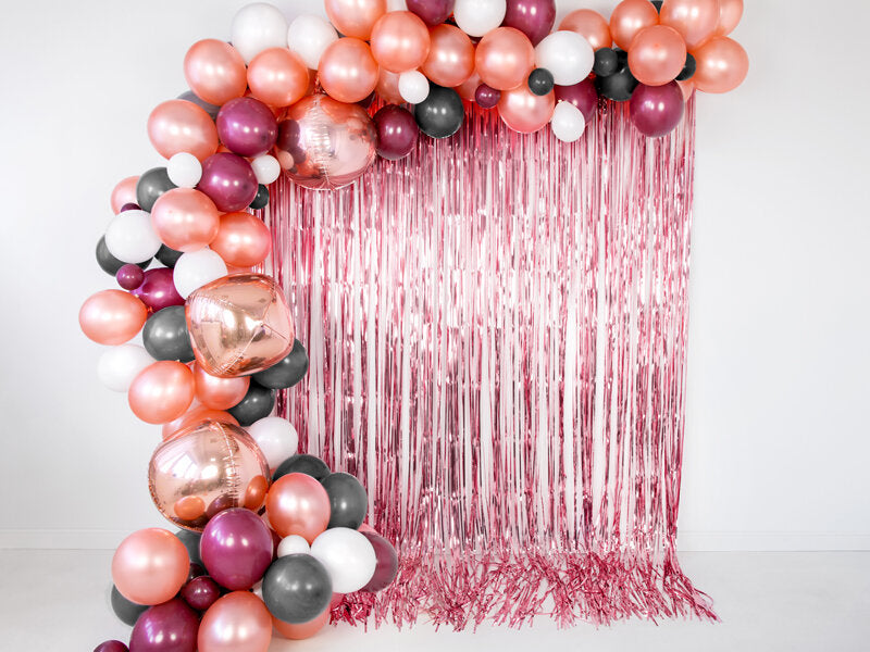 Party Vorhang Roségold