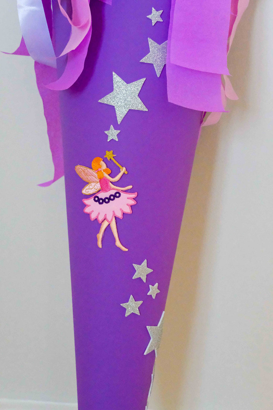 PERSONALIZED School Bag Star Fairy Purple