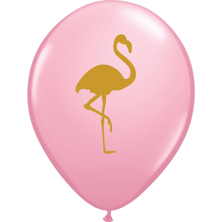 Flamingo balloons