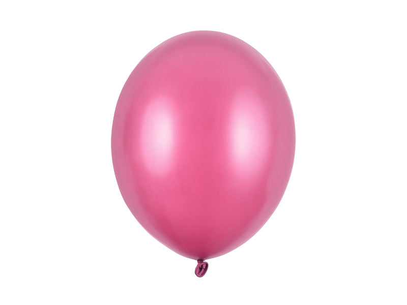 Metallic Ballons Hot Pink 10-er Set
