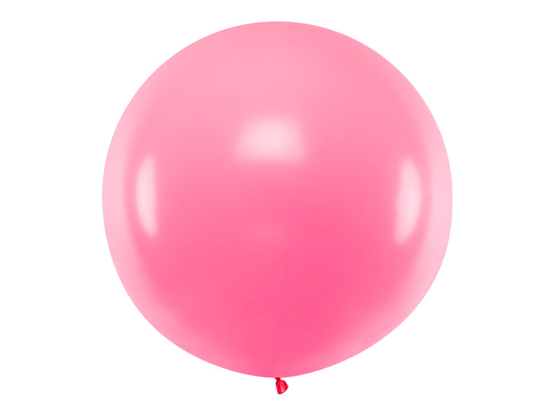 1 METER jumbo balloon in pastel pink