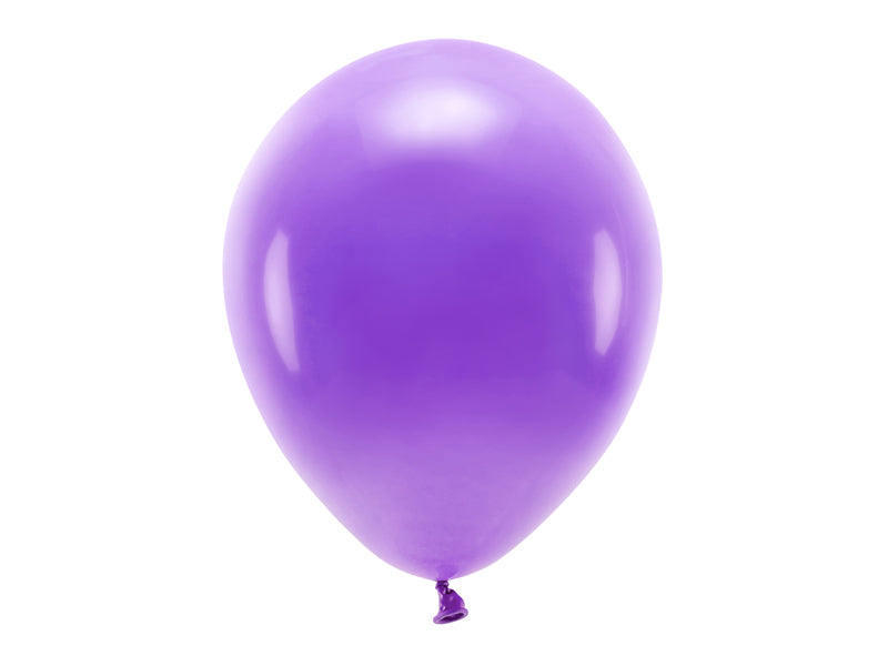 Eco Ballons Pastell Violett 10-er Set