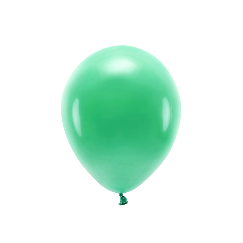 Naturballons: Eco Ballon Mix – 10-er Set bunte Naturballons für die Geburtstagsparty!