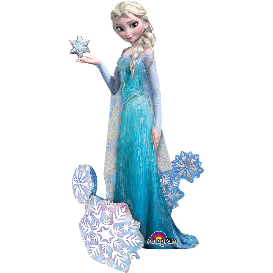 Airwalker Ballon Elsa Die Eiskönigin in Lebensgröße
