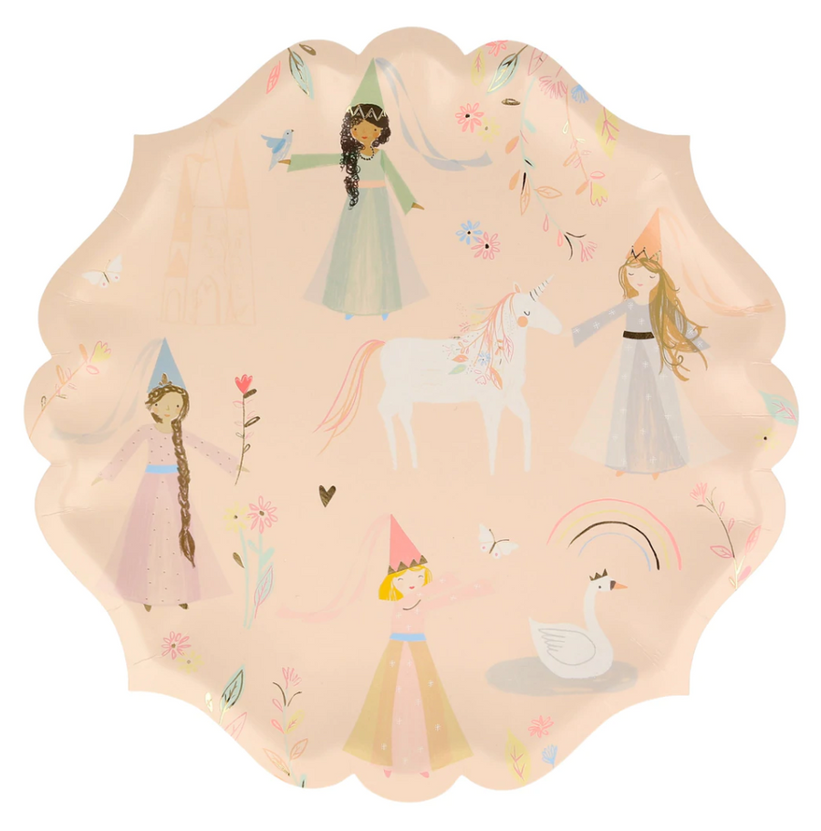 Prinzessinen Geburtstag Partydeko Box für 8 Kinder