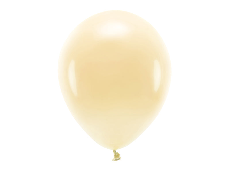 Eco Ballons Pastell Light Peach 10-er Set