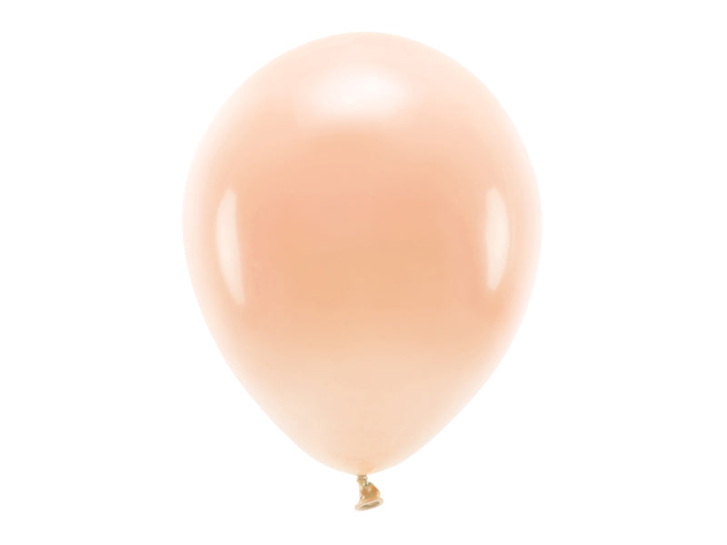 Eco Ballons Pastell Peach 10-er Set