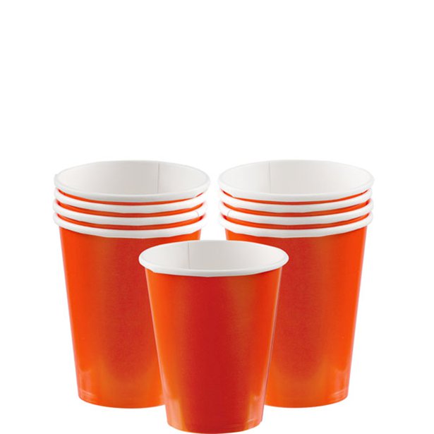 Orange party cup