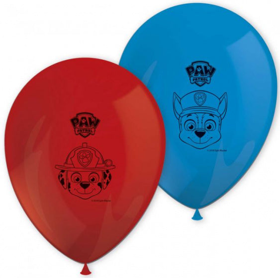 Paw Patrol Luftballon Set 8 Ballons