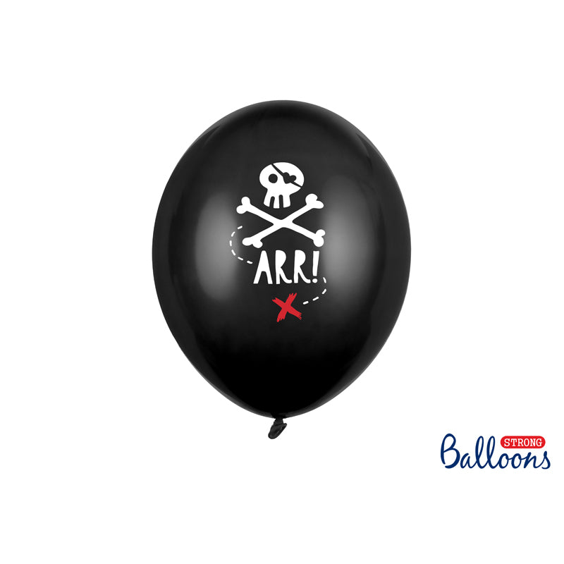 Pirate party children's birthday decoration set - party box