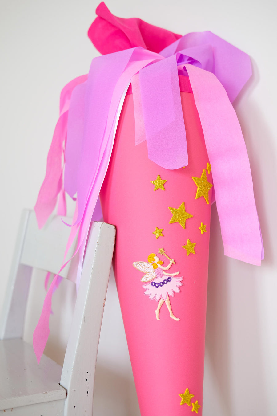 PERSONALIZED School Bag Star Fairy Pink