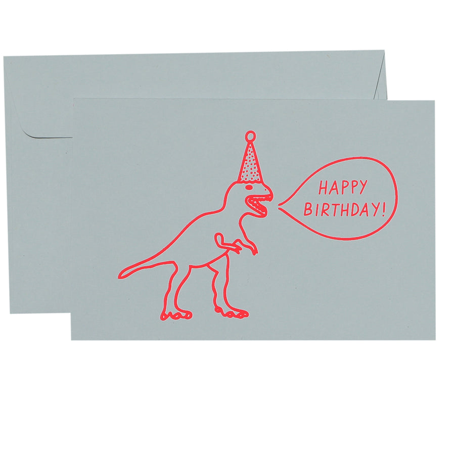 Geburtstagskarte Dino Happy Birthday